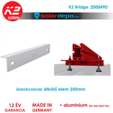 K2 Systems 2000490 Ászokcsavar átkötő Bridge